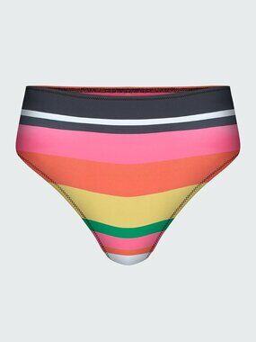 NEW Watskin Belle Bikini Bottom in Bold Stripe